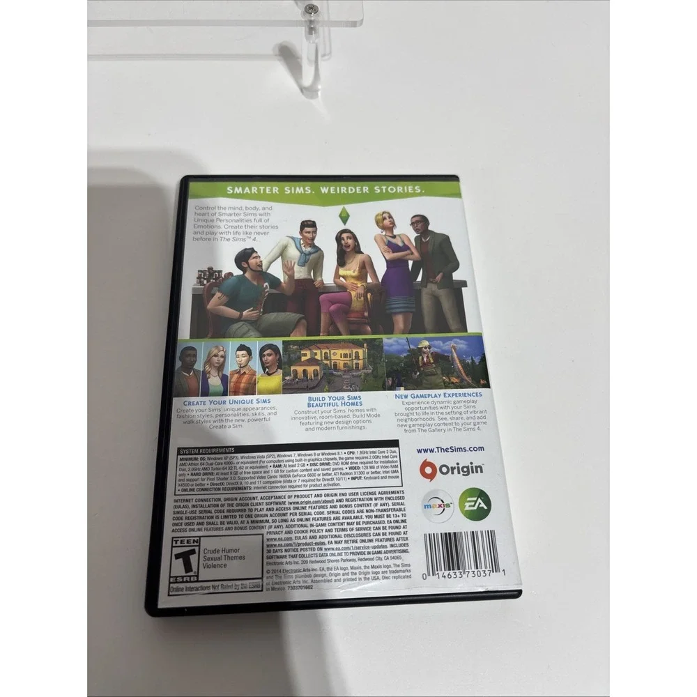 Sims 4 Premium Edition PC‎ Complete in Box Creators Guide Rated T Preowned